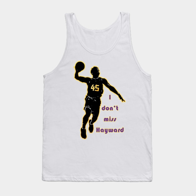 I Don't Miss Hayward Tank Top by Backpack Broadcasting Content Store